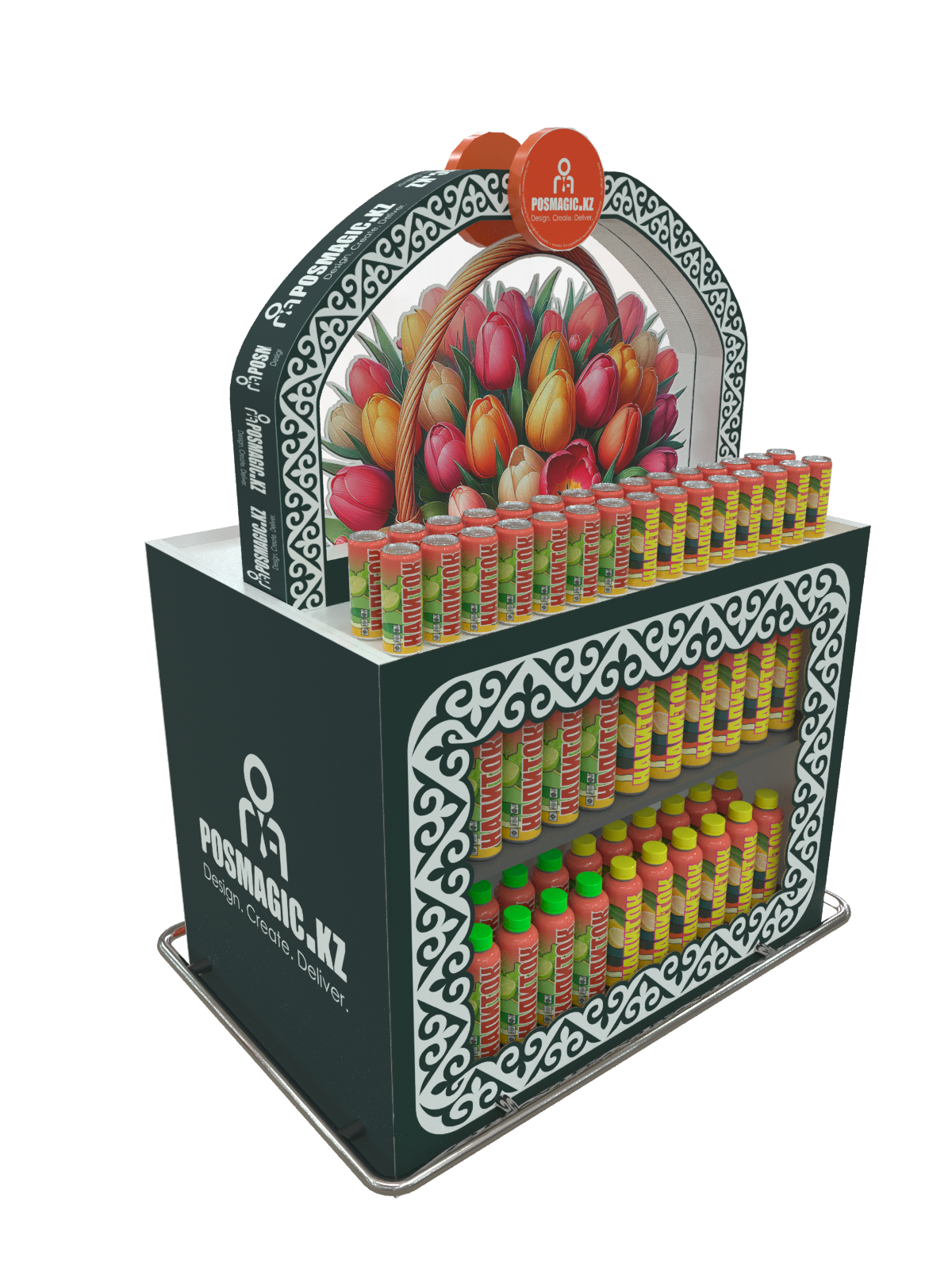 POSM паллеты для магазинов и выставок